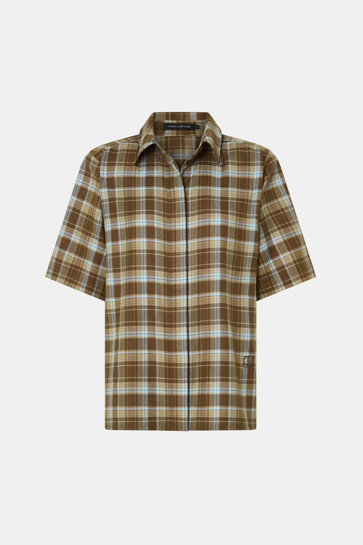 Arian Short Sleeve Check Shirt - Image 7
