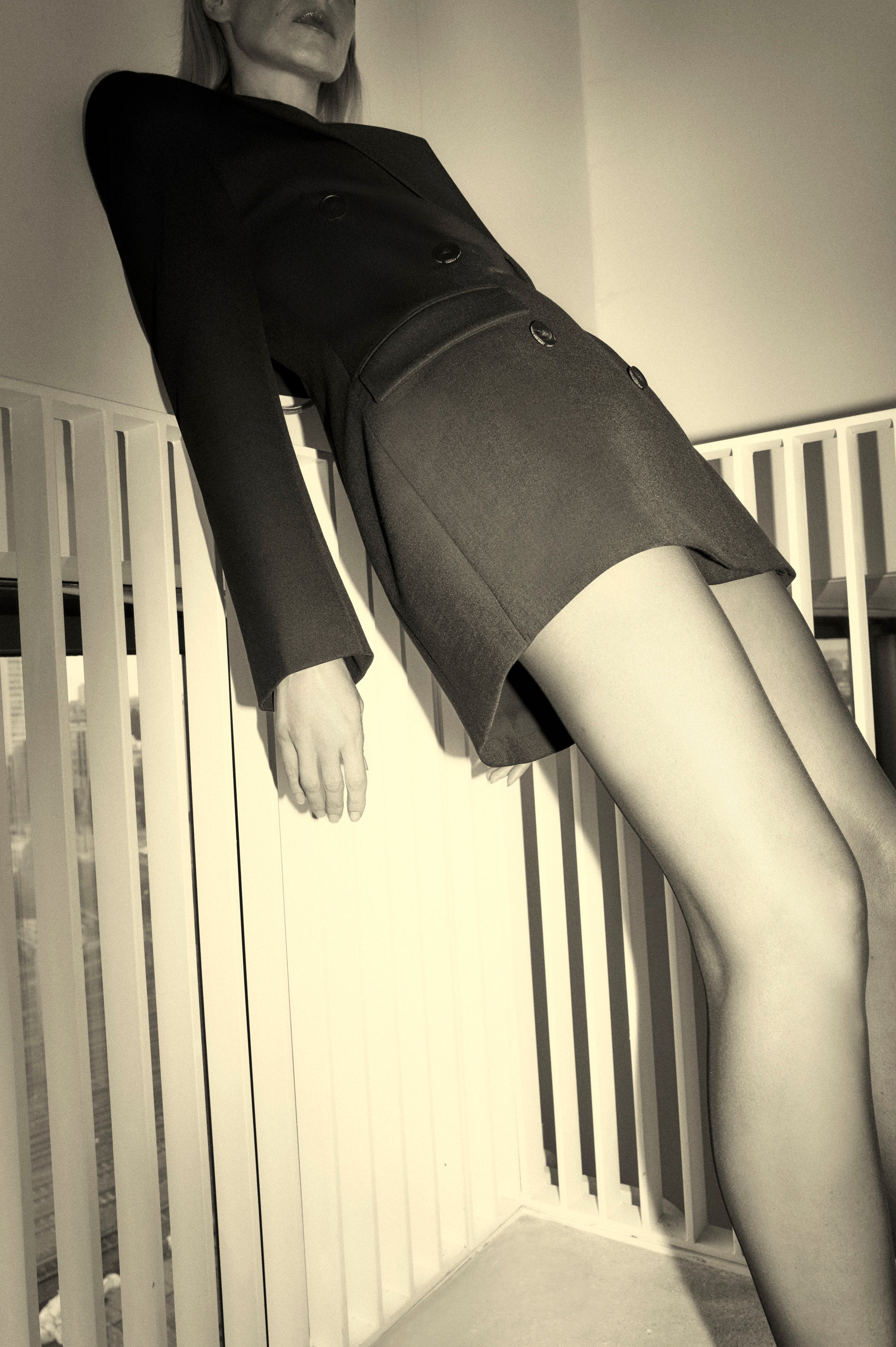Cassie Tailored Mini Dress - Image 8