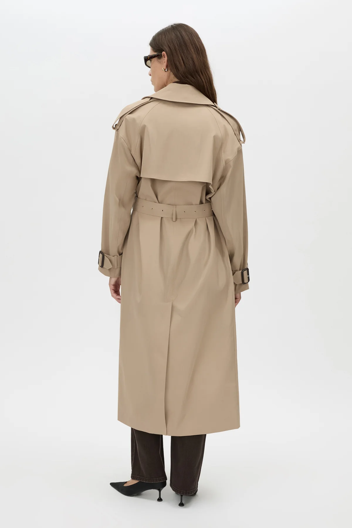 Evans Classic Trench Coat - Image 6