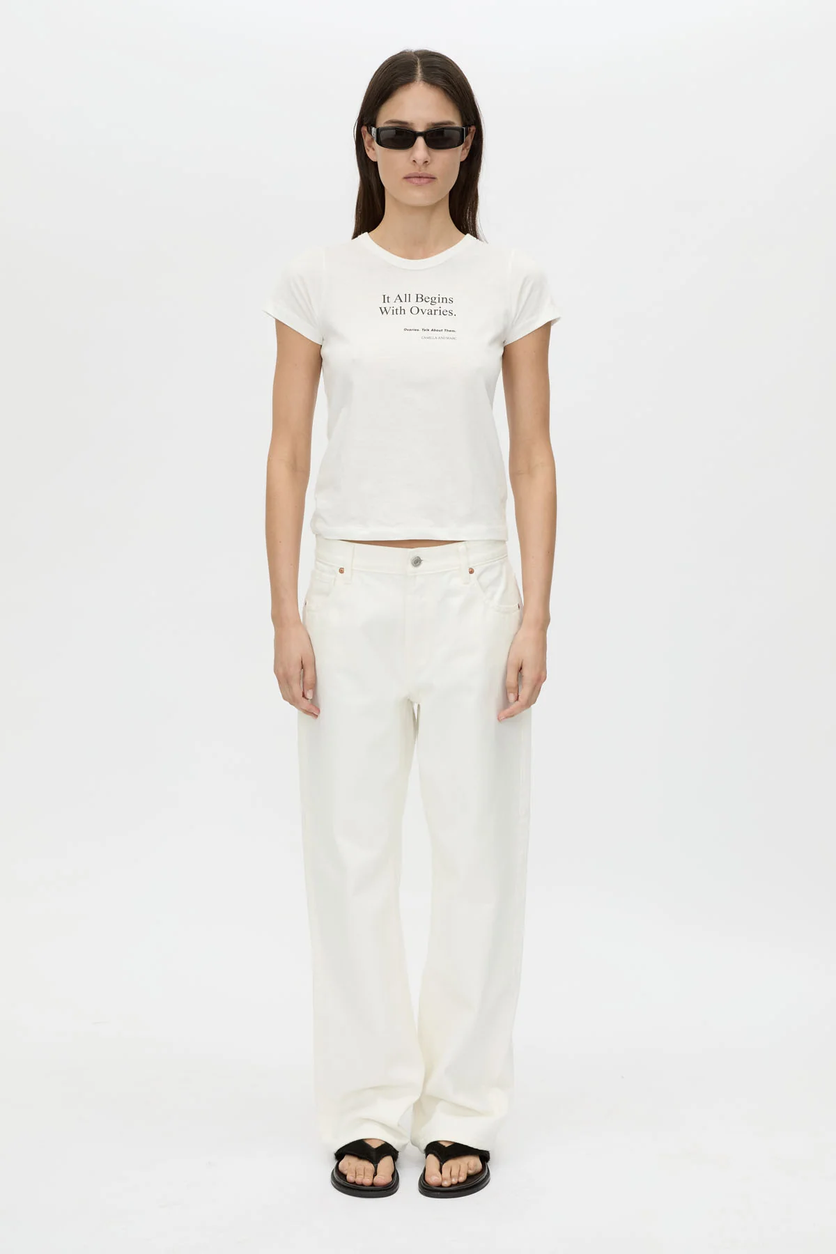 It All Begins With Ovaries Kids Tee - Image 7