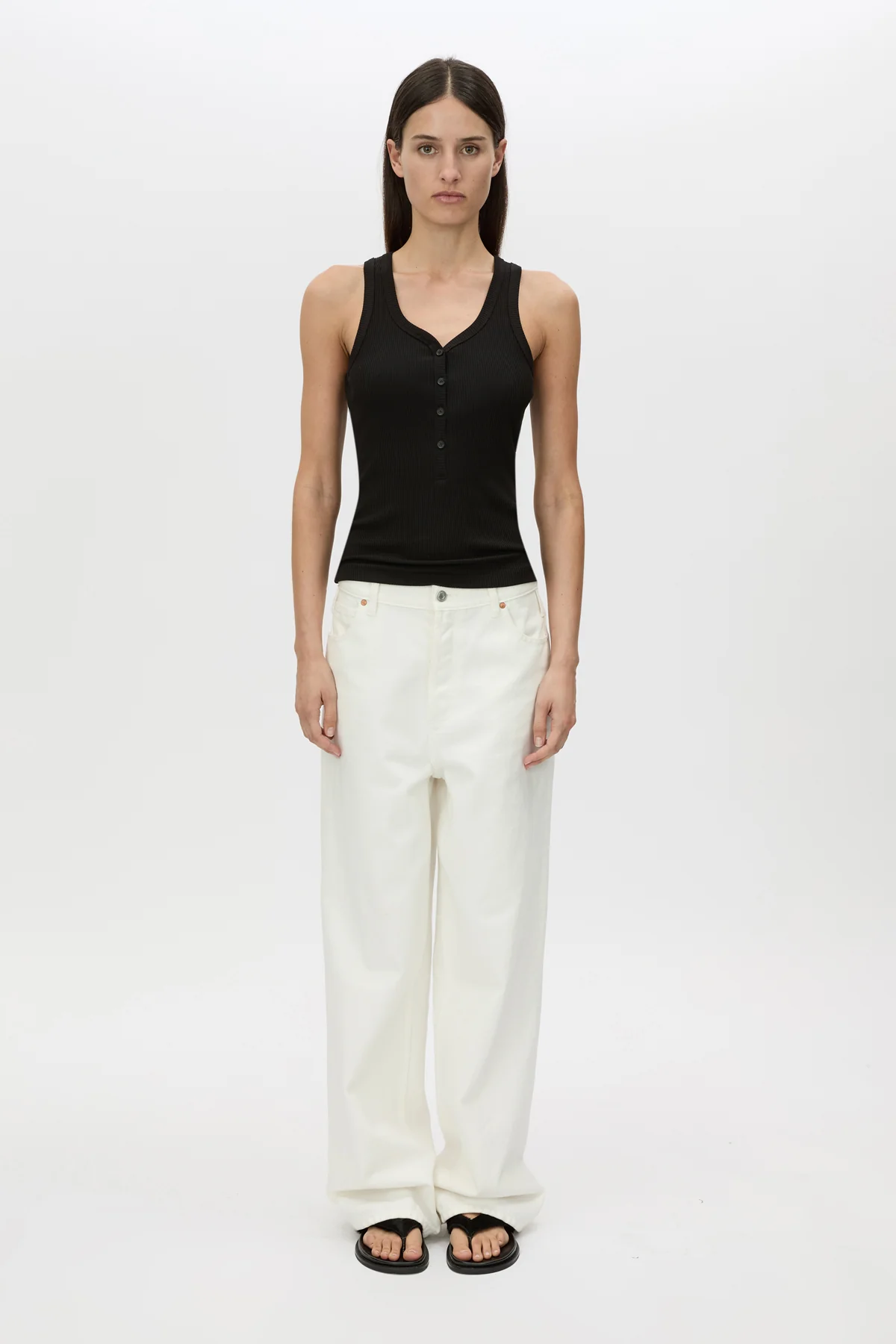 Nora Button Down Tank - Image 3